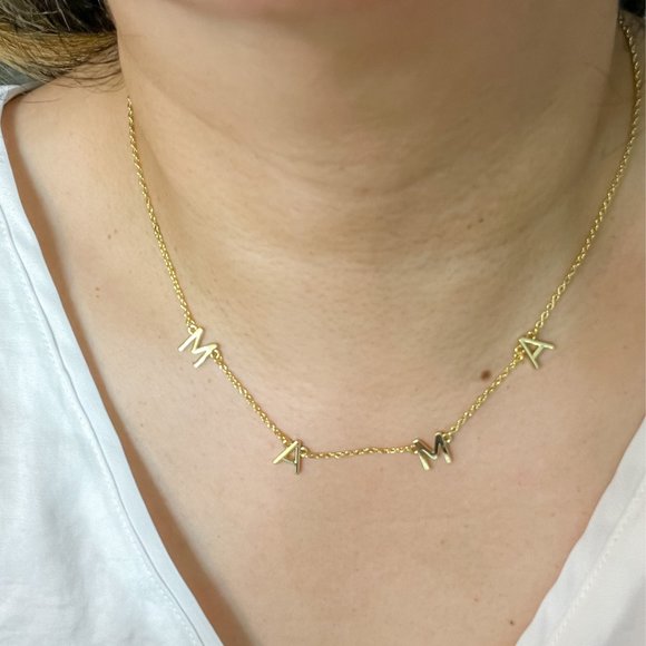 Mother's Day Gift For Mom Necklace Gift To New Moms Necklace Mom Jewelry Gold - Picture 15 of 17